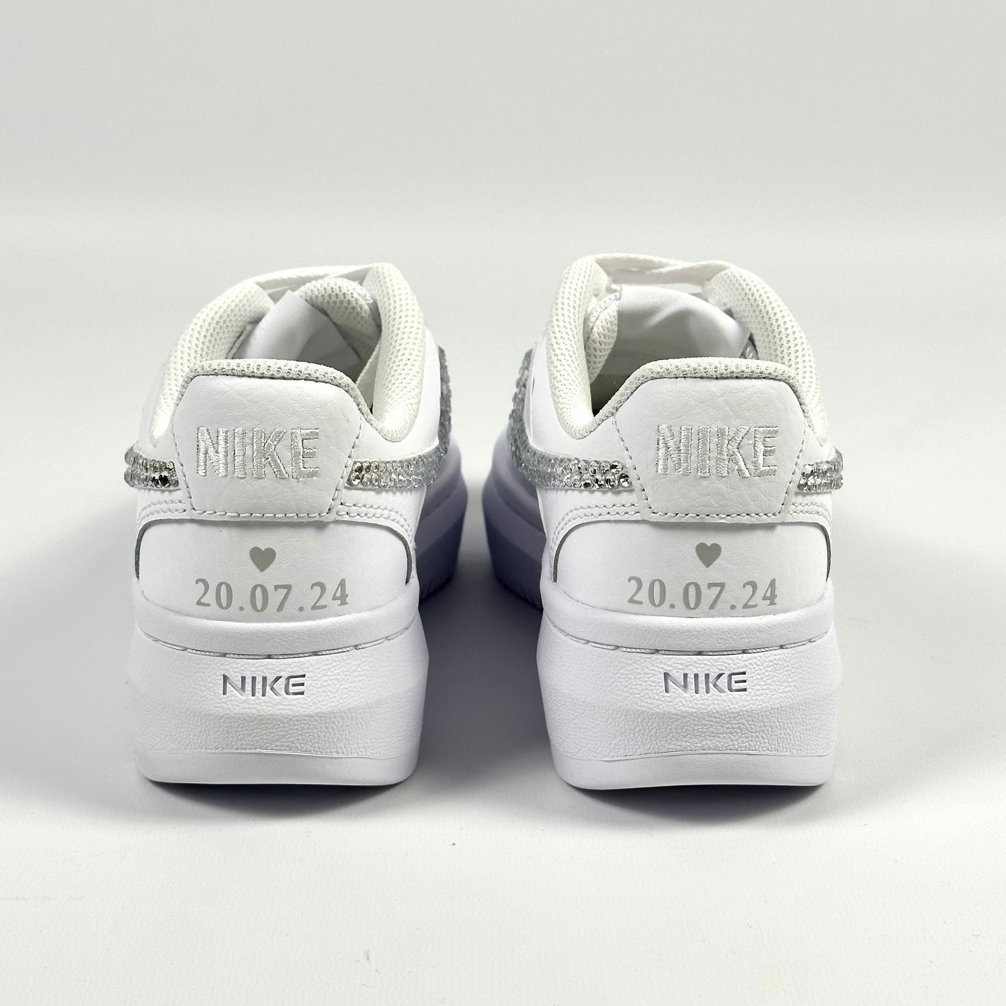 Nike Vision Alta Sneaker - Swarovski Strasssteine WEDDING EDITION