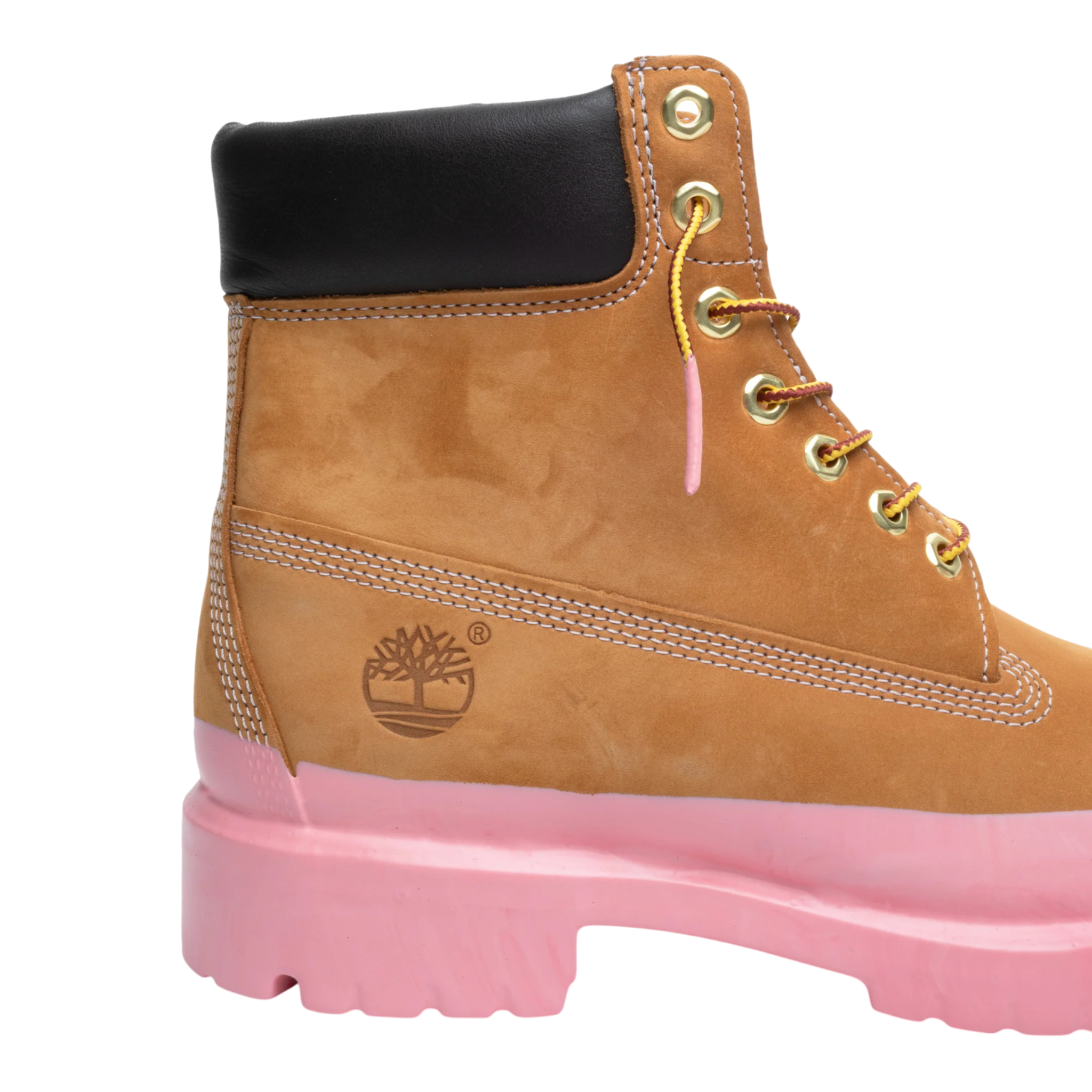 Timberland Pemium 6 Inch - PINK SOLE