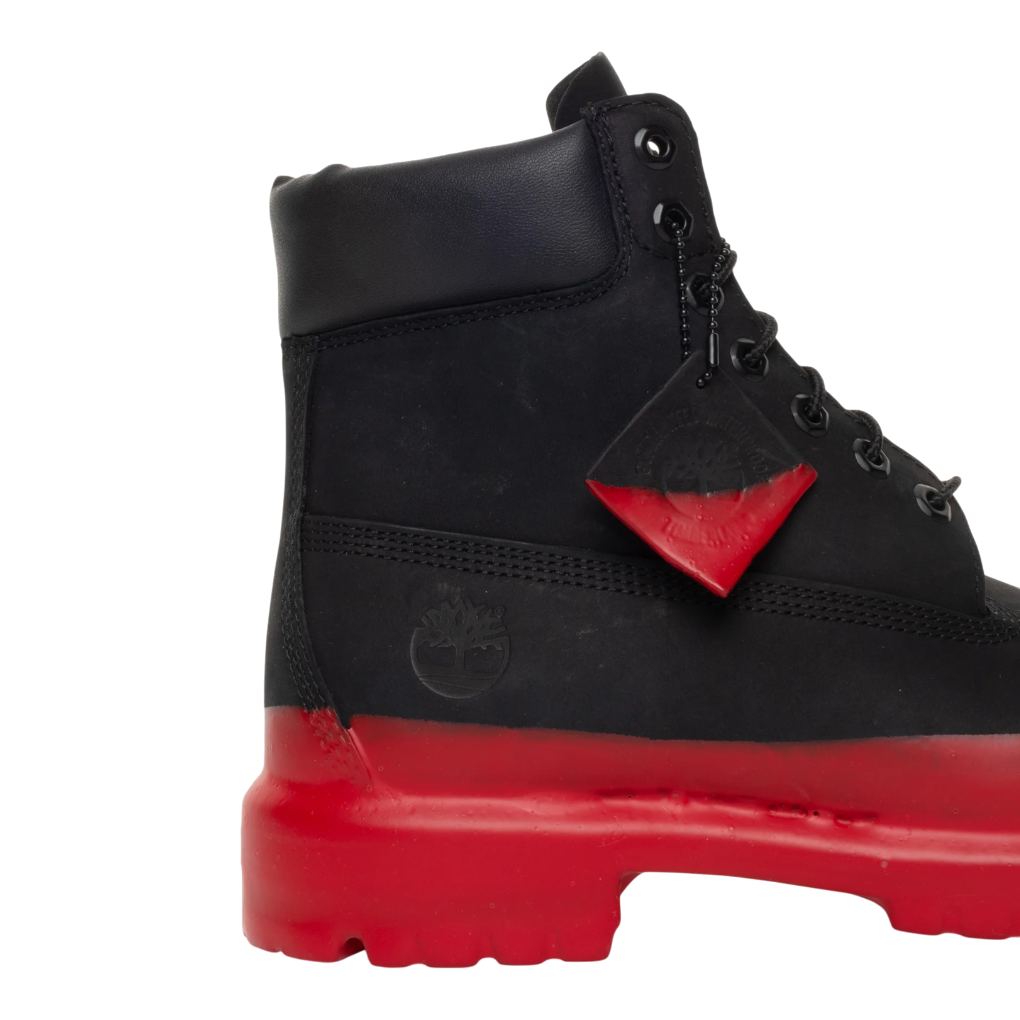 Timberland Pemium 6 Inch Black - RED SOLES