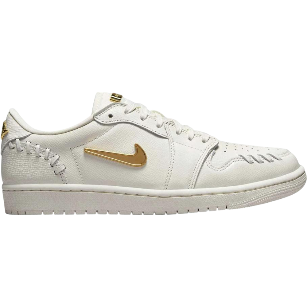 Jordan Air Jordan 1 Low Method of Make WMNS “White/Metallic Gold”