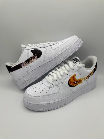 Baskets personnalisees Nike AIR Force 1 Anime 1.0 julescustomizedkicks