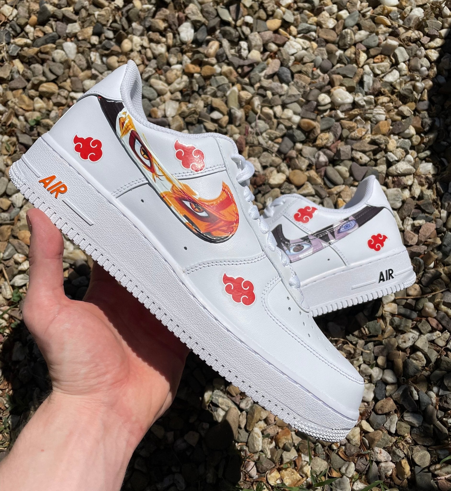 Air Force 1 Anime customise par Jules julescustomizedkicks