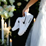 AIR MAX 90 Sneaker - Swarovski rhinestones WEDDING EDITION 