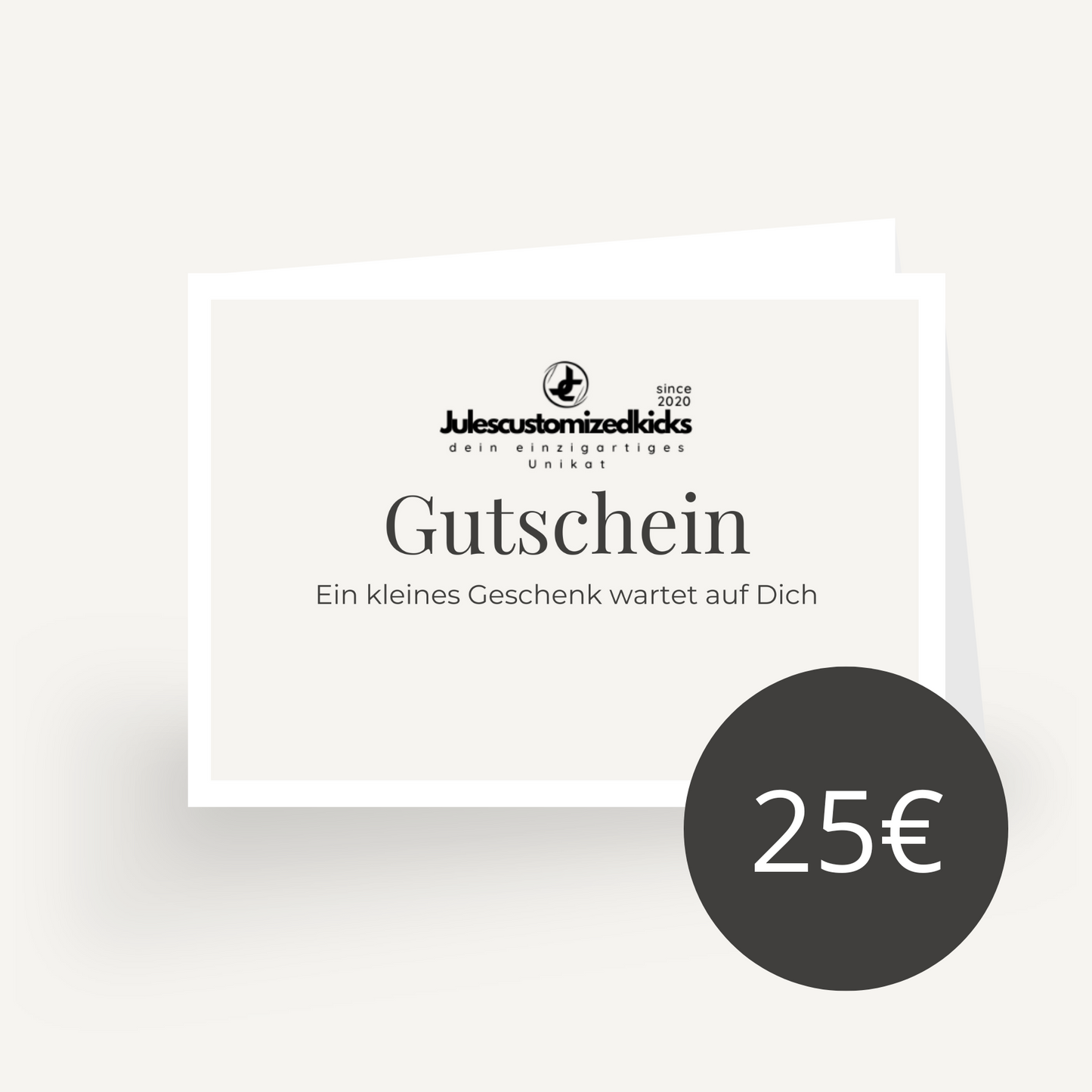 Geschenk Gutschein 🎁