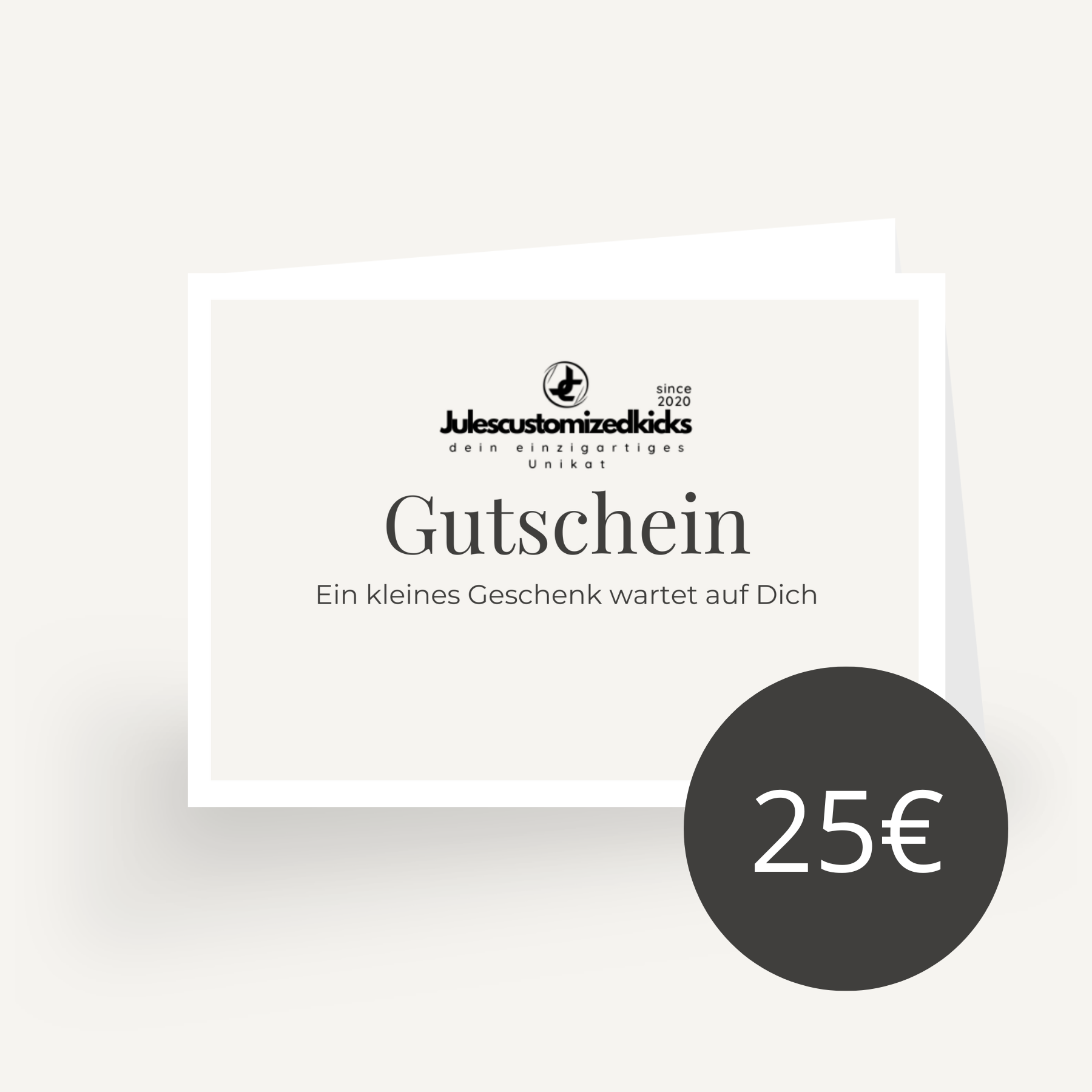 Gift voucher 🎁