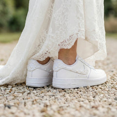 Custom Nike AIR Force 1 Sneaker - Wedding Edition 2.5