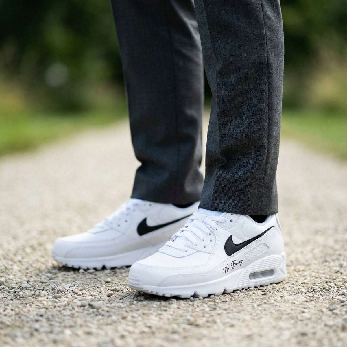 AIR MAX 90 Sneaker - Swarovski rhinestones WEDDING EDITION 