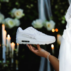 Sneaker AIR MAX 90 - Strass Swarovski WEDDING EDITION 