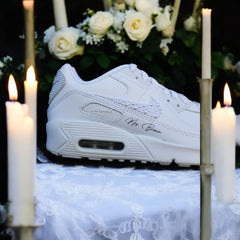 Sneaker AIR MAX 90 - Strass Swarovski WEDDING EDITION 