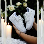 Custom Nike AIR Force 1 Sneaker - Wedding Edition 2.0