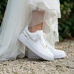 Custom Nike AIR Force 1 Sneaker - Wedding Edition 2.0