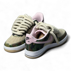 Custom Nike AIR Force 1 Sneaker - Camo Edition