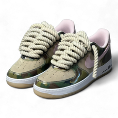 Custom Nike AIR Force 1 Sneaker - Camo Edition