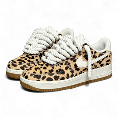 Custom Nike AIR Force 1 Sneaker - Leo Edition