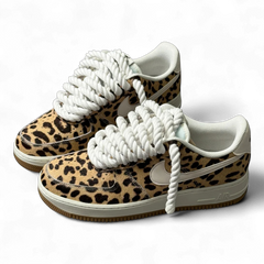 Custom Nike AIR Force 1 Sneaker - Leo Edition
