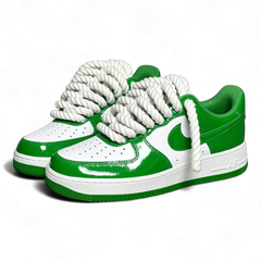 Custom Nike AIR Force 1 Sneaker - Hulk Edition
