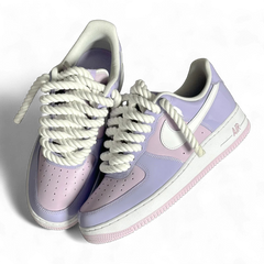 Custom Nike AIR Force 1 Sneaker - Bubblegum Edition