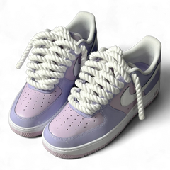Custom Nike AIR Force 1 Sneaker - Bubblegum Edition