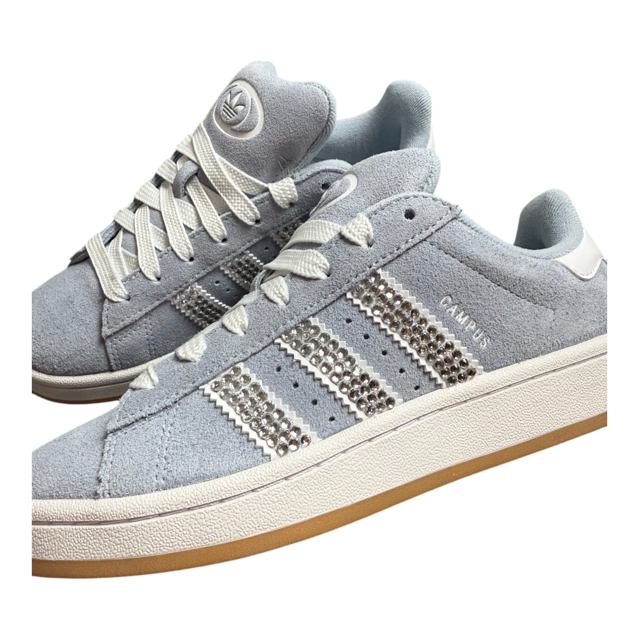 ADIDAS Campus 00s Full Beige Customized - Rope Laces White
