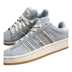 ADIDAS Campus 00s Full Beige Personnalisé - Lacets Corde Blanc