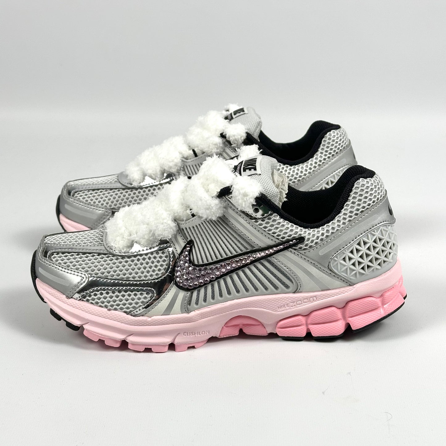 Custom Nike Vomero 5 Sneaker - Fluffy Special Pink