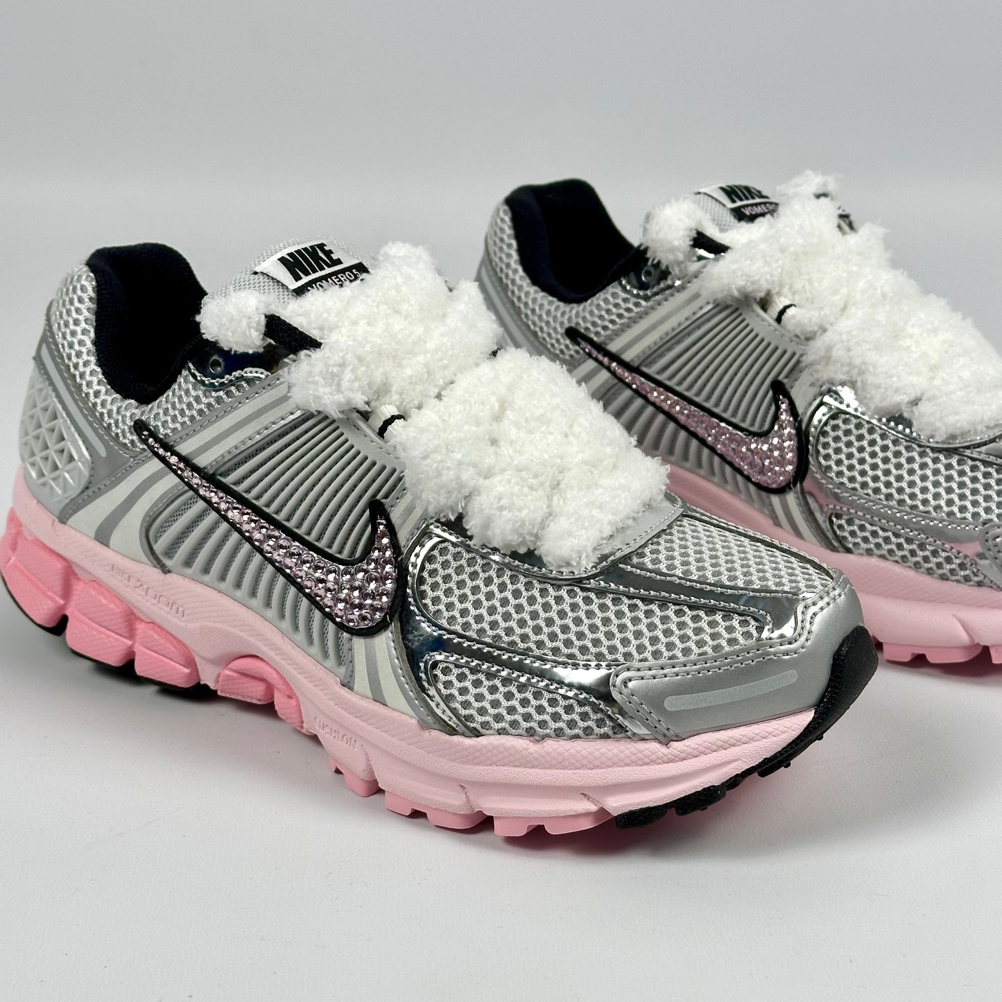 Custom Nike Vomero 5 Sneaker - Fluffy Special Pink