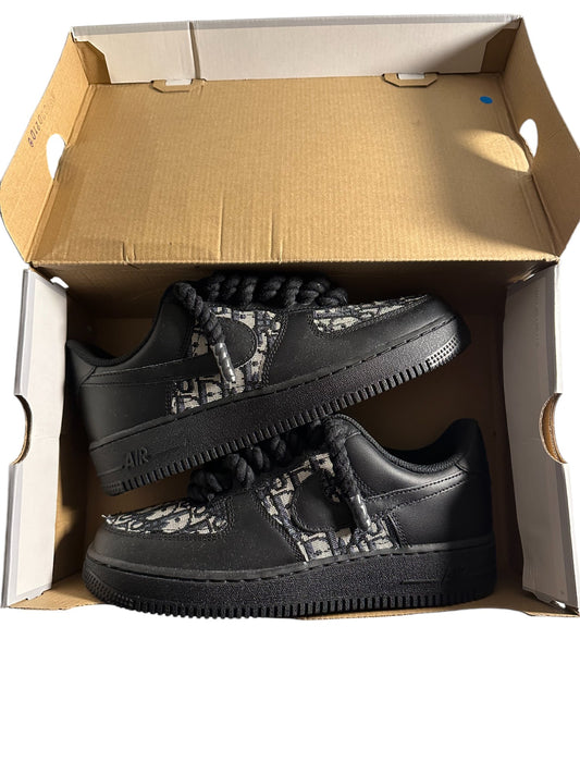 BLACKOUTLET DEAL - AF1 Black Rope 41