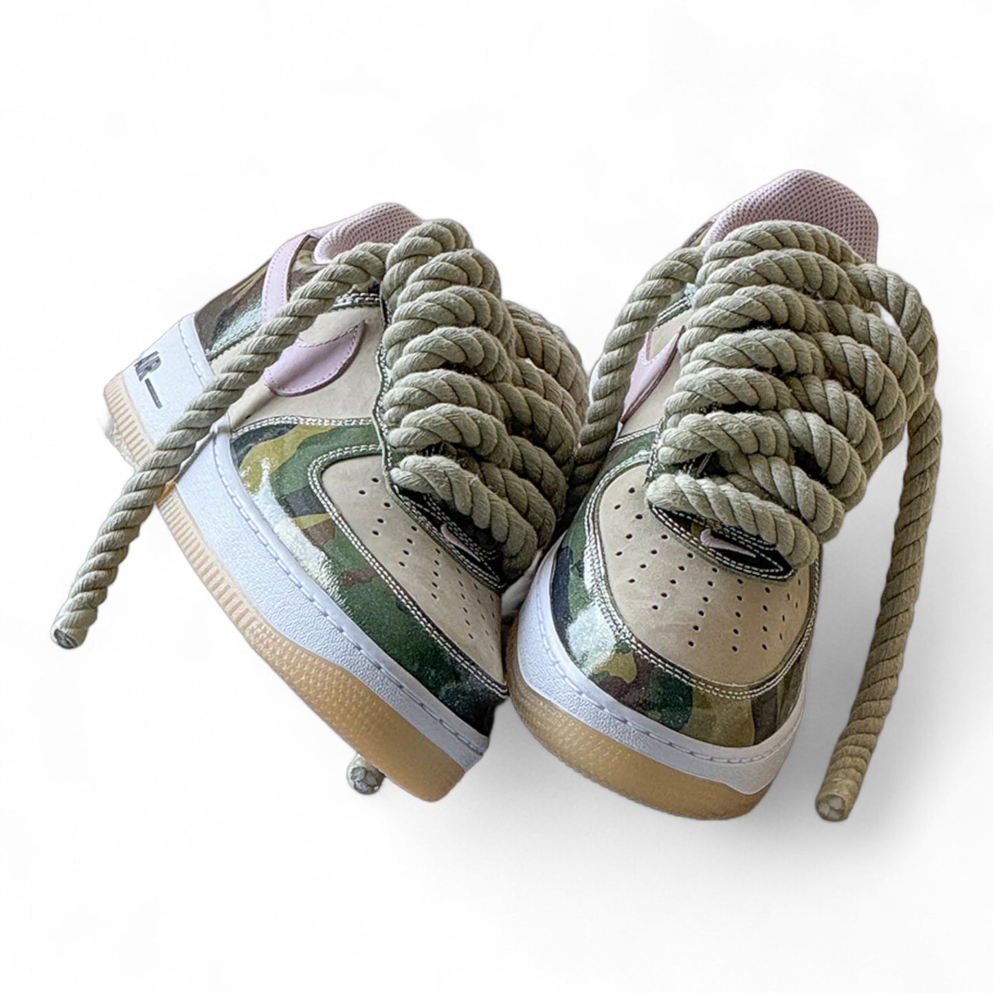 Custom Nike AIR Force 1 Sneaker - Camo Edition
