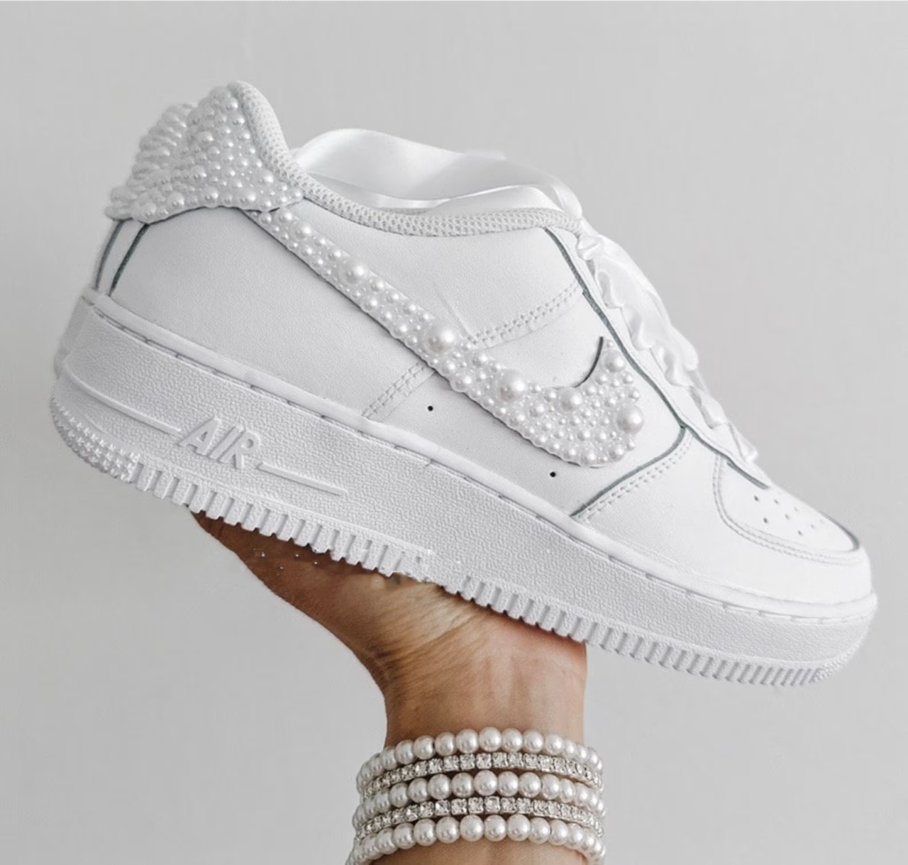 Baskets Nike AIR Force 1 personnalisées - Édition mariage 2.5