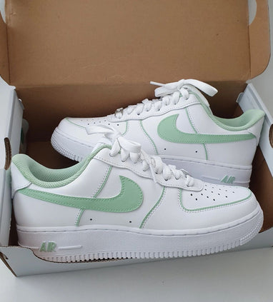 nike air force 1 sage custom
