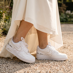 Custom Nike AIR Force 1 Sneaker - Wedding Edition 4.0