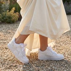 Baskets Nike AIR Force 1 personnalisées - Édition mariage 2.0