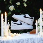 Custom Nike AIR Force 1 Sneaker - Wedding Edition 2.0