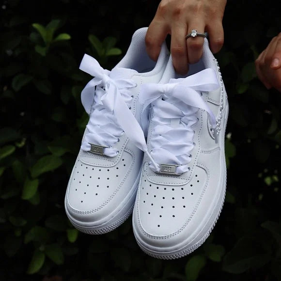 Baskets Nike AIR Force 1 personnalisées - Édition mariage 2.0