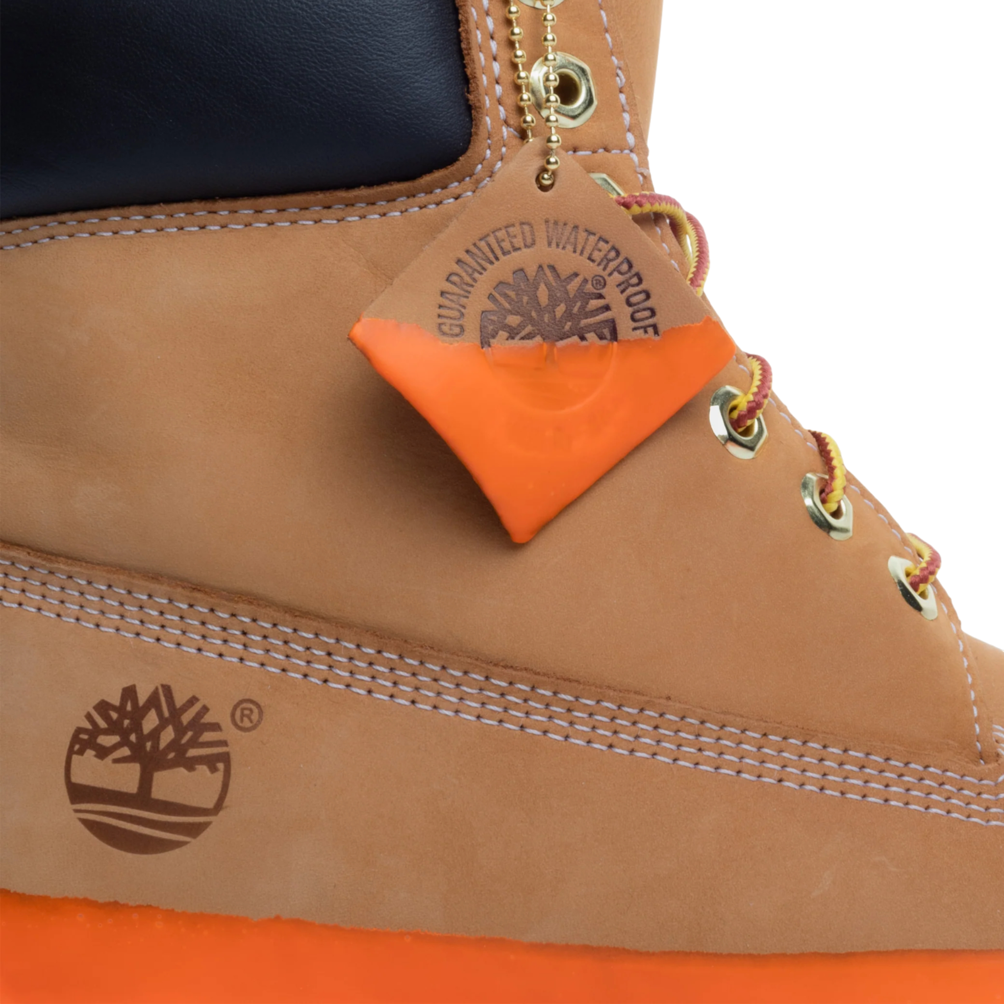 Timberland Pemium 6 Inch - ORANGE SOLE