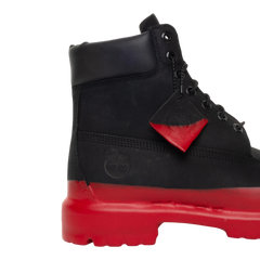 Timberland Pemium 6 Inch Black - RED SOLES
