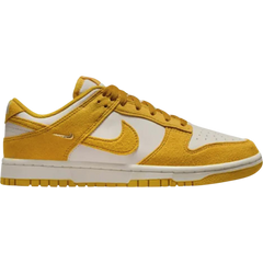 Nike Dunk Low Dark Sulfur Gold Mini Swoosh (Women's)