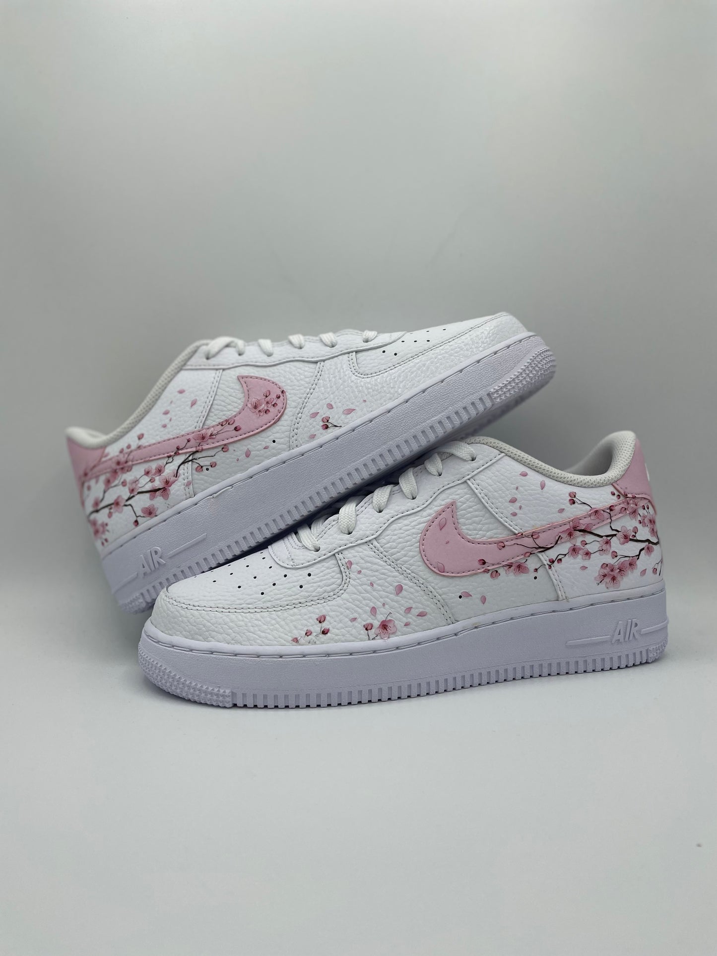 Custom Nike AIR Force 1 Sneaker - Cherry Blossom 2.0