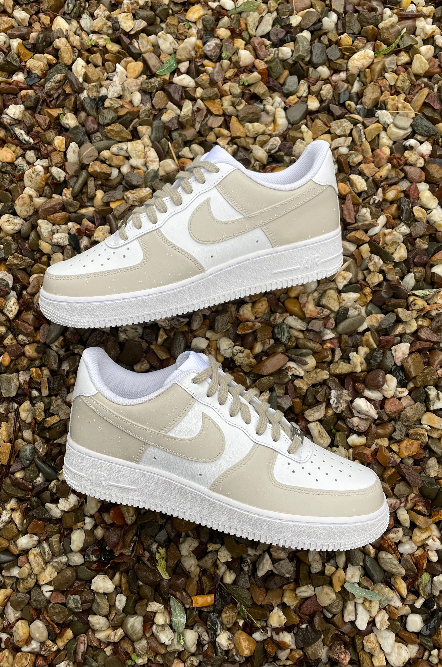 Nike AIR Force 1 Custom Sneaker - Beige 2.0