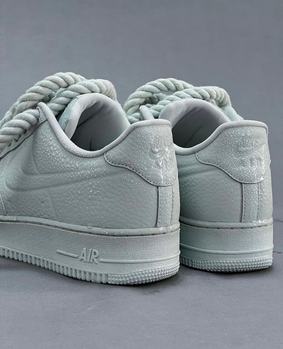 AF1 Customized - SEAL ROPE / DICKE SCHNÜRSENKEL - julescustomizedkicks