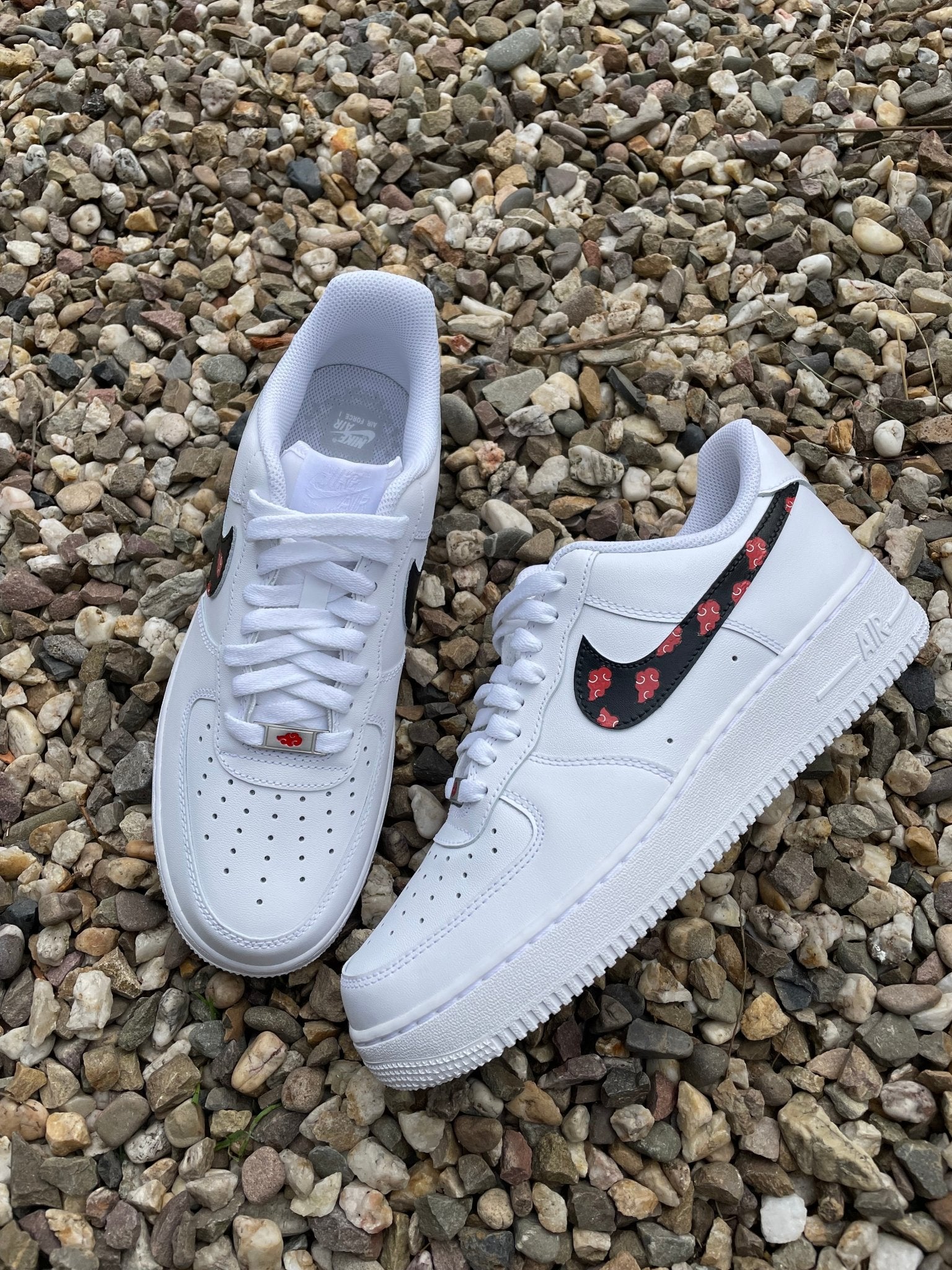 Custom Nike AIR Force 1 Sneaker - Anime Swoosh - julescustomizedkicks