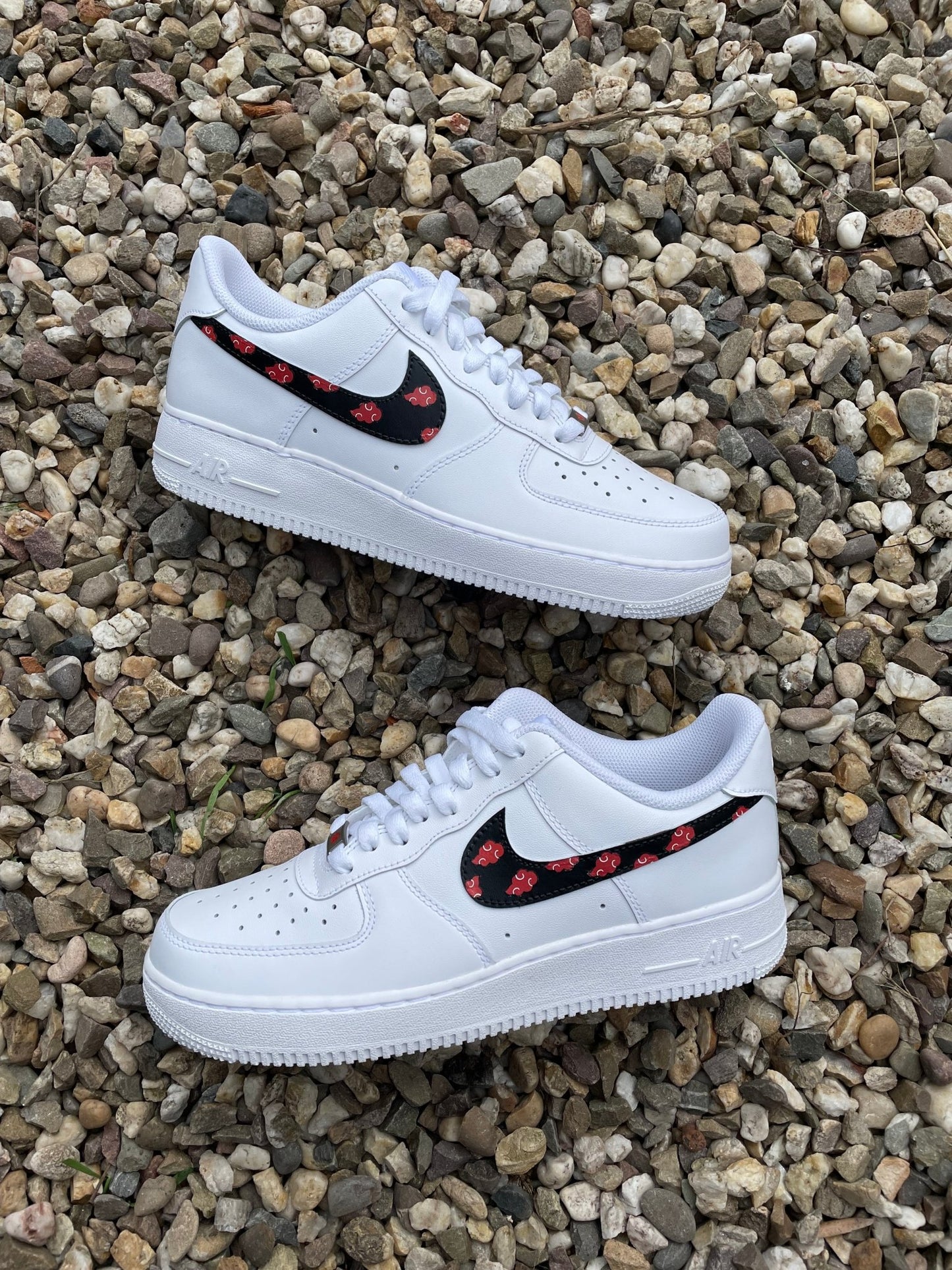 Custom Nike AIR Force 1 Sneaker - Anime Swoosh - julescustomizedkicks