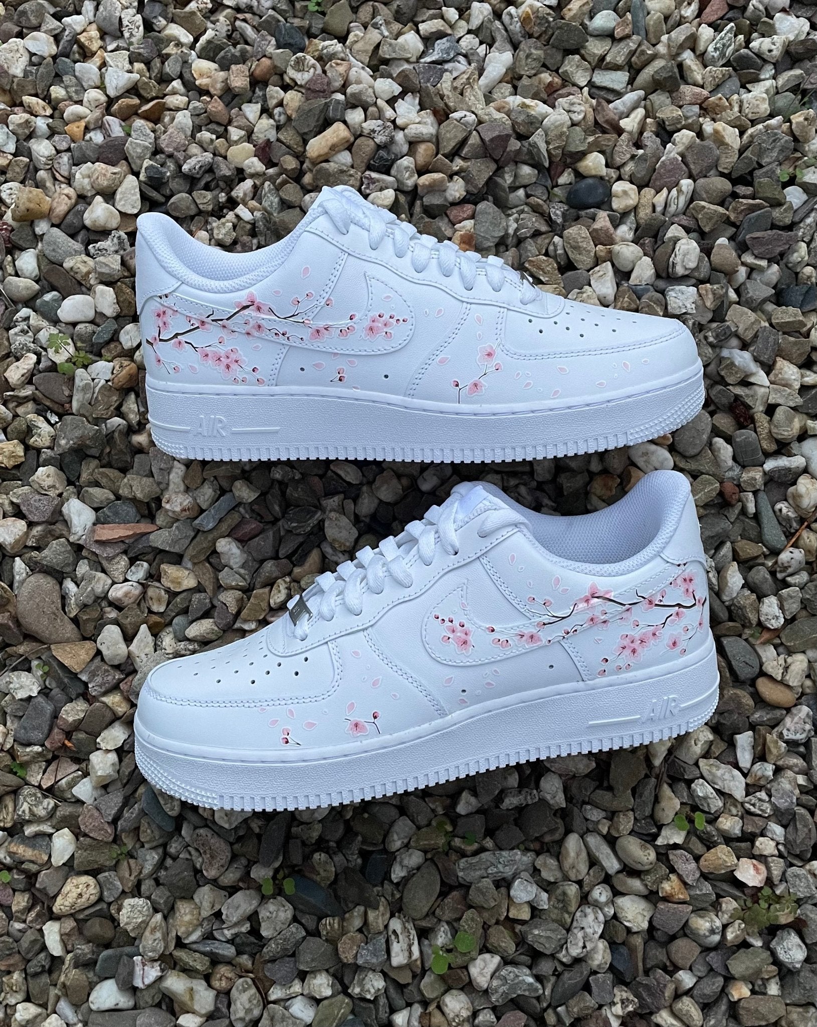 Custom Nike AIR Force 1 Sneaker - Cherry Blossom 1.0 - julescustomizedkicks