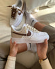 Custom Nike AIR Force 1 Sneaker - Frappe - julescustomizedkicks