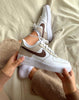 Custom Nike AIR Force 1 Sneaker - Frappe - julescustomizedkicks