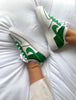 Custom Nike AIR Force 1 Sneaker - Green Saphire - julescustomizedkicks