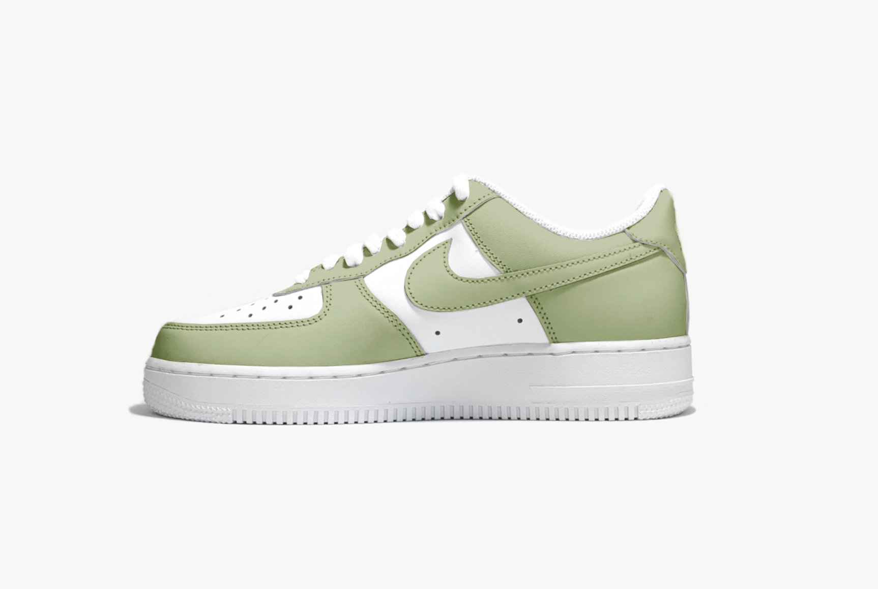 Nike air force 1 sage low custom online