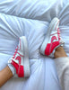 Custom Nike AIR Force 1 Sneaker - Pink Details - julescustomizedkicks