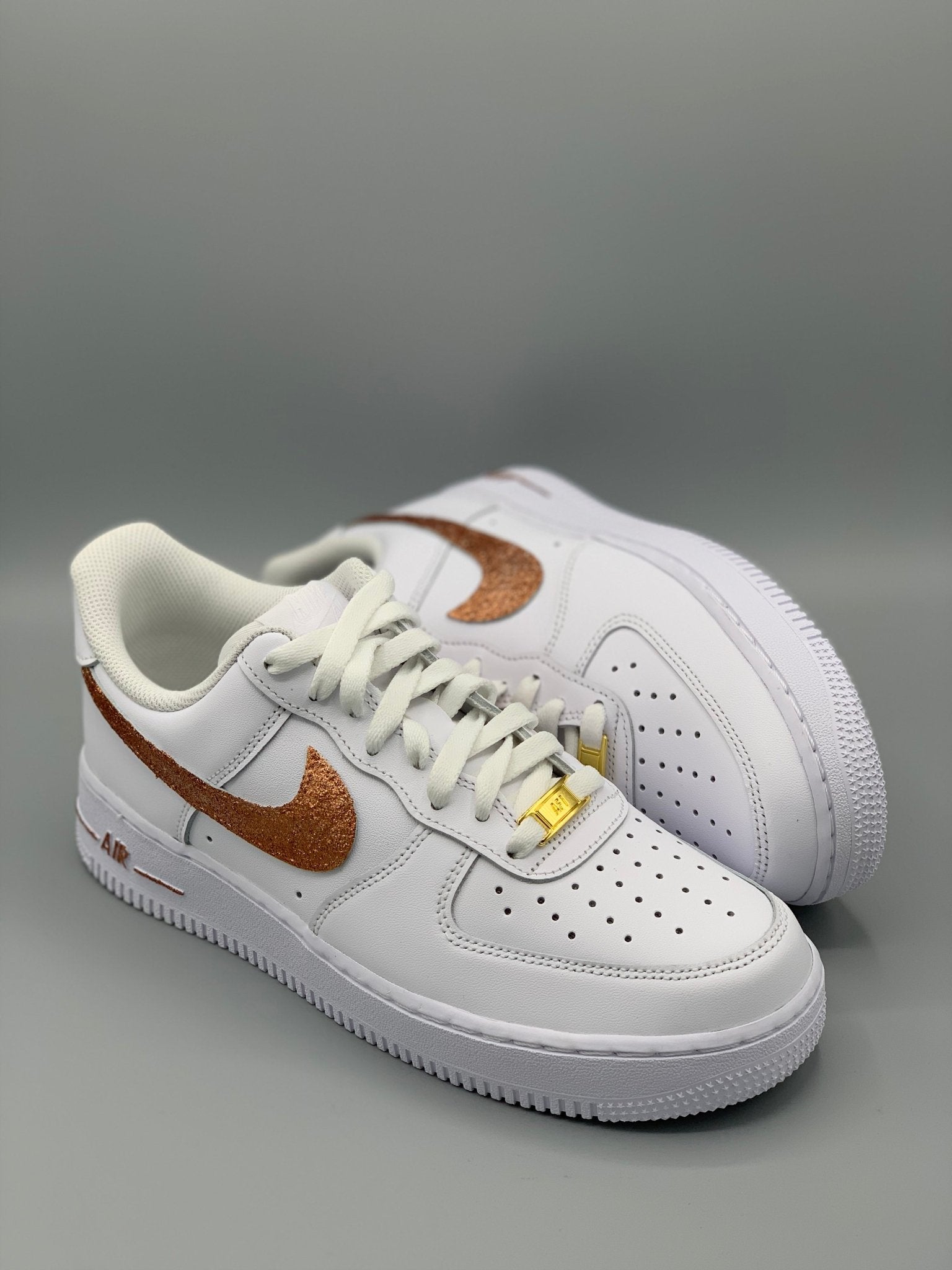 Nike air force grau mit glitzer online