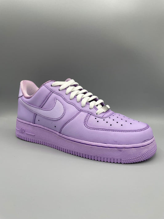 Custom Nike AIR Force 1 Sneaker - TYD Lila - julescustomizedkicks